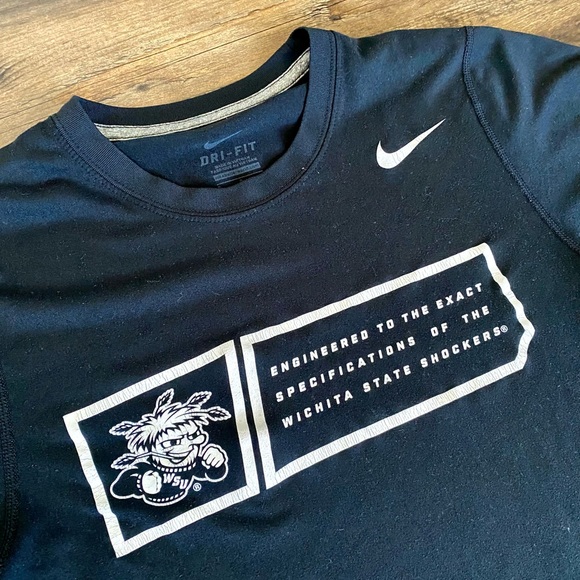 Nike Wichita State Shockers Dri-Fit T-Shirt - Picture 2 of 4